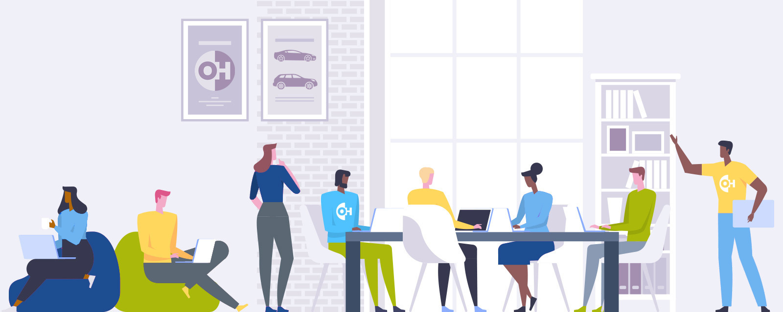 Meet the Team Behind OmnitrixHub's Dealership Software Solutions OmnitrixHub team collaborating on dealership software strategy