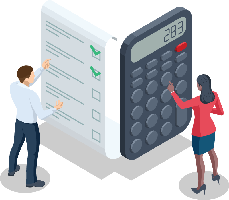 Accounting gains clean documentation for reconciliation and audits Accounting staff reviewing transaction records
